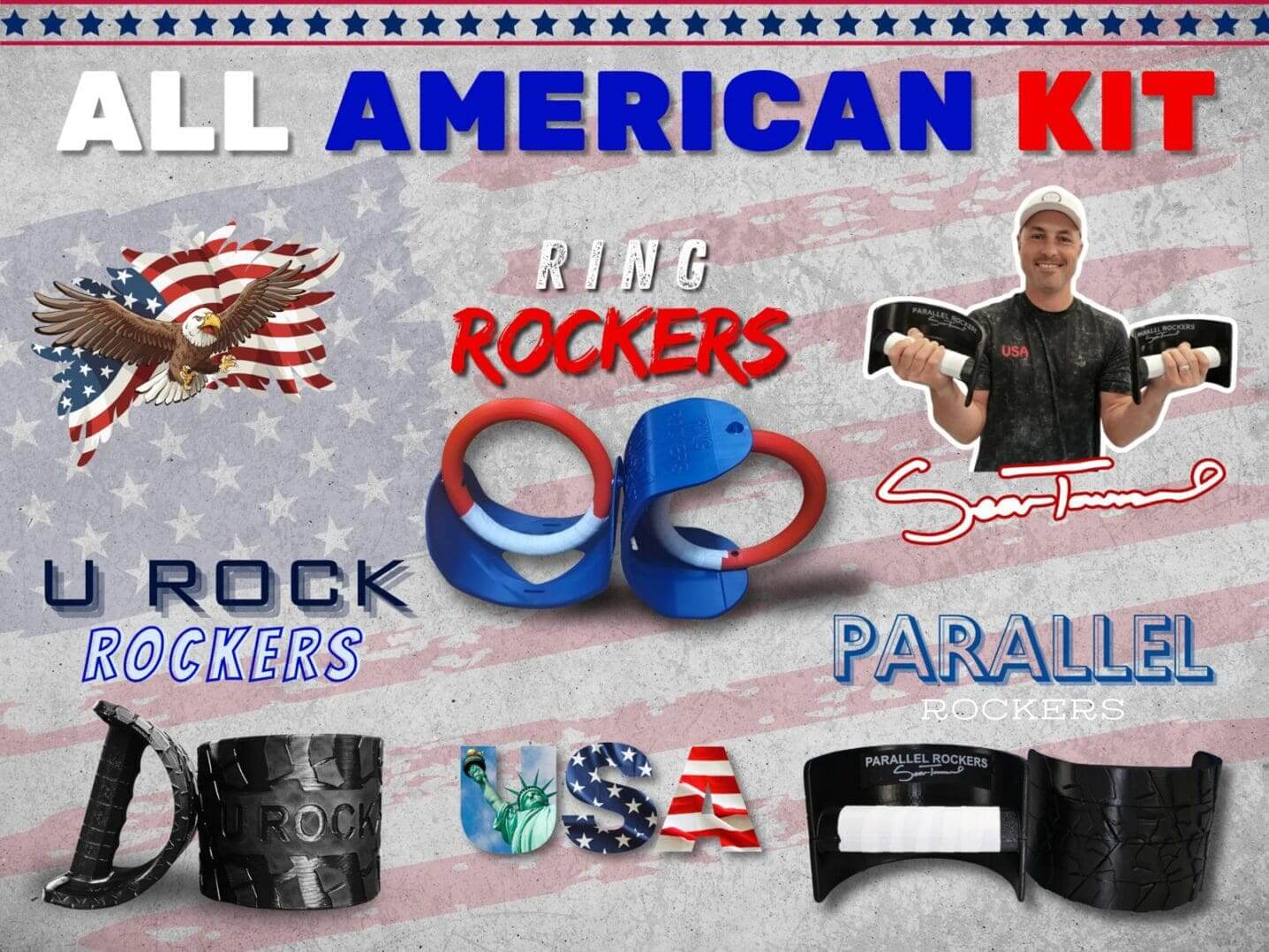All American Kit advertisement with rockers.