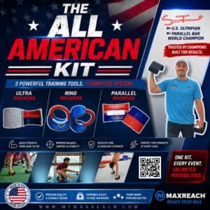All-American kit advertisement with training equipment