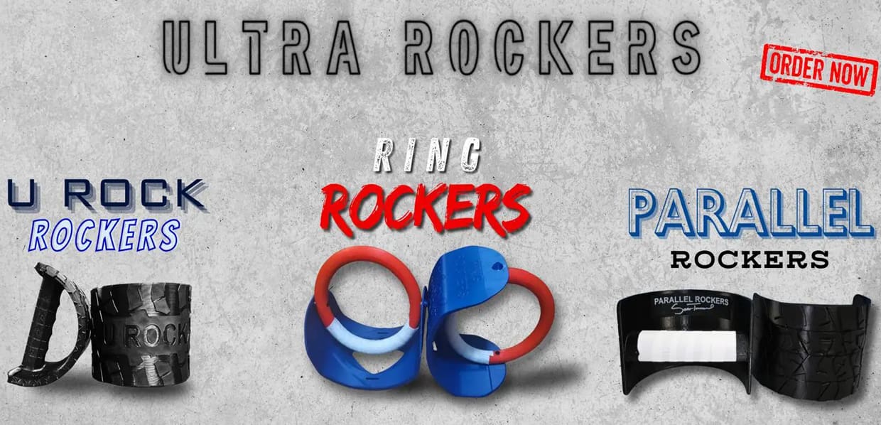 Ultra Rockers product display with three variations.