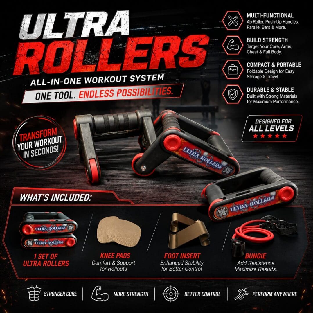 Ultra Rollers all-in-one workout kit